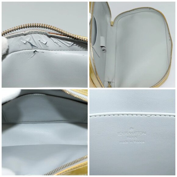 LOUIS VUITTON Monogram Vernis Marley Backpack Gris - Picture 15 of 16